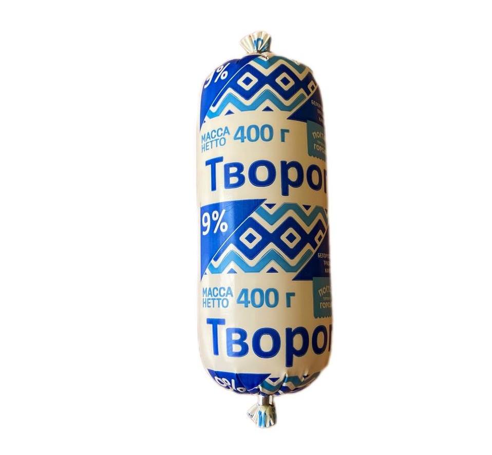 Творог 9% вес 400 гр.