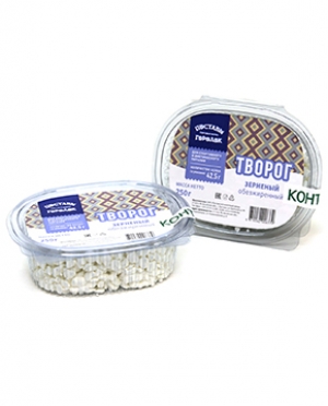 Творог зерненый обезжиренный